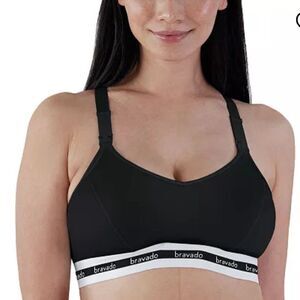 Bravado Designs Women's Original Pumping and Nursing Bra Size Large